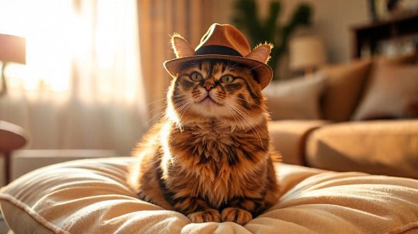 5 raisons d'opter pour un chapeau tendance pour votre chat